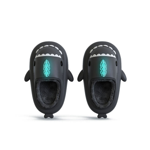 Sharkicks Basic - Hiver, Chaussons Requins Kaiju Nucléaire, Talon Ouvert